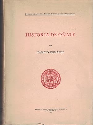Imagen del vendedor de HISTORIA DE OATE a la venta por Librera Torren de Rueda