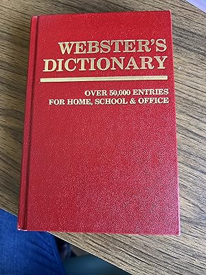 Seller image for Webster s Dictionary for sale by Alicesrestraunt