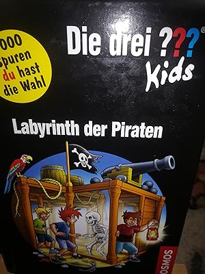 Image du vendeur pour Die drei ??? (Fragezeichen) Kids, Labyrinth der Piraten mis en vente par Verlag Robert Richter