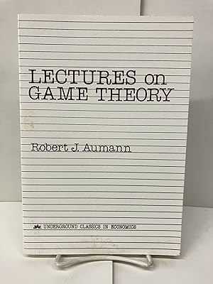 Immagine del venditore per Lectures On Game Theory venduto da Chamblin Bookmine