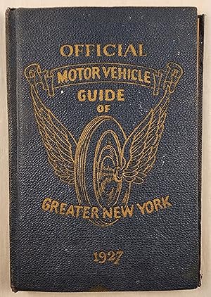 Official Motor Vehicle Guide of Greater New York, 1927