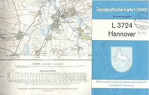 Bild des Verkufers fr Blatt L 3724 Hannover (Topographische Karte 1 : 50.000). Normalausgabe 1970 zum Verkauf von Paderbuch e.Kfm. Inh. Ralf R. Eichmann