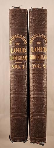 The Critical and Miscellaneous Writings of Henry Lord Brougham, to Which is Prefixed a Sketch of ...