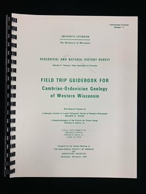 Geological and Natural History Survey: Field Trip Guidebook for Cambrian-Ordovician Geology of We...