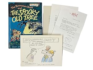 Seller image for The Berenstain Bears and the Spooky Old Tree with Original Drawing + Letters for sale by Old New York Book Shop, ABAA