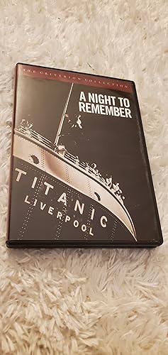 Seller image for Night to Remember Criterion Collection DVD for sale by Joes Books