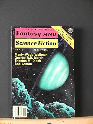 Bild des Verkufers fr Magazine of Fantasy and Science Fiction April 1979 zum Verkauf von Tree Frog Fine Books and Graphic Arts