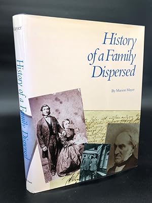 Seller image for History of a Family Dispersed. WIDMUNGSEXEMPLAR AN DIE GEMEINDE ALSBACH-HHNLEIN, lose einliegend ein schreibmaschinen-schriftliches Dankschreiben von MM. for sale by Antiquariat an der Linie 3