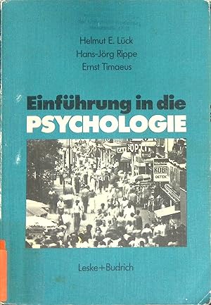 Seller image for Einfhrung in die Psychologie. for sale by books4less (Versandantiquariat Petra Gros GmbH & Co. KG)