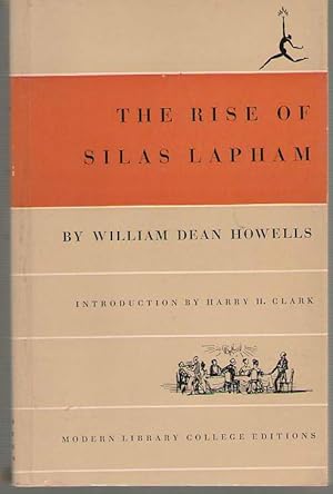 Image du vendeur pour The Rise of Silas Lapham mis en vente par Dan Glaeser Books