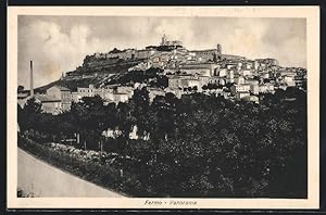 Cartolina Fermo, Panorama