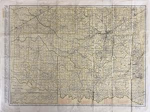 Rand McNally standard map of Oklahoma