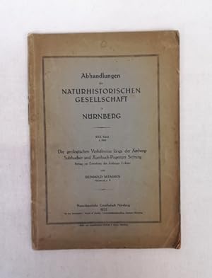 Die geologischen Verhältnisse längs der Amberg-Sulzbacher und Auerbach-Pegnitzer Störung. Abhandl...