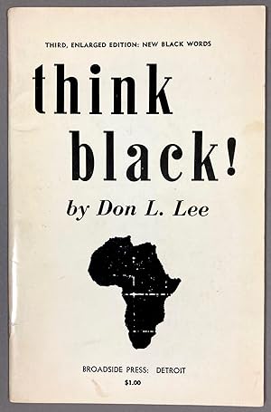 Think Black! "Third, Enlarged Edition: New Black Words"