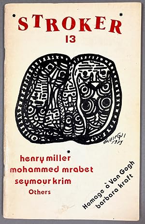 Seller image for Stroker No. 13 Henry Miller, Mohammed Mrabet, Seymour Krim, Blaise Cendars, Paul Bowles for sale by DuBois Rare Books