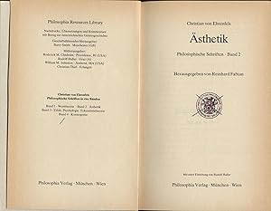 Bild des Verkufers fr sthetik Philosophische Schriften Band 2 zum Verkauf von avelibro OHG