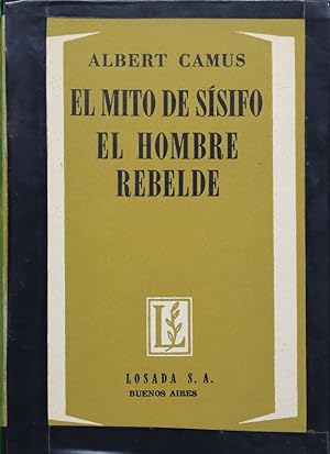 Imagen del vendedor de El mito de Ssifo. El hombre rebelde a la venta por Librera Alonso Quijano