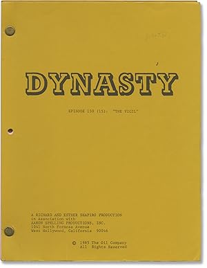 Immagine del venditore per Dynasty: The Vigil (Original screenplay for the 1986 television episode) venduto da Royal Books, Inc., ABAA