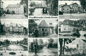 Ansichtskarte Visselhövede Lüneburger Heide Bahnhof . (Nr.9600)