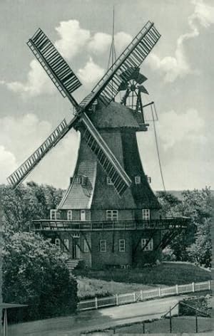 Ansichtskarte Wyk auf Föhr Mühle (Nr.9291)