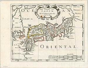 Seller image for Les Isles du Japon The first edition of a pirated map of Japan. for sale by Curtis Wright Maps