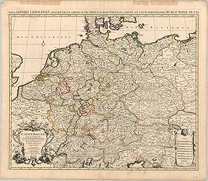 Seller image for L'Allemagne An uncommon map covering much of the Holy Roman Empire during the early 18th century. for sale by Curtis Wright Maps