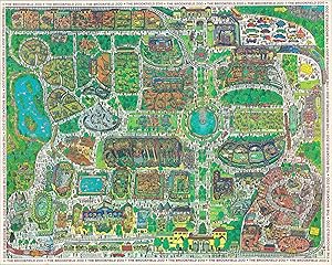 Seller image for The Brookfield Zoo - Celebrating the 50th anniversary of the Brookfield Zoo. for sale by Curtis Wright Maps