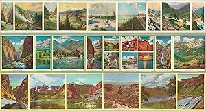 Rio Grand Panoramic Views [Set of 3] The evolution of landscapes along the Denver & Rio Grande We...