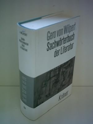 Bild des Verkufers fr Sachwrterbuch der Literatur zum Verkauf von Gabis Bcherlager