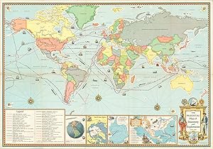 Seller image for The Prudential Map of Discovery and Exploration Global summary of nearly a millennium of human exploration. for sale by Curtis Wright Maps