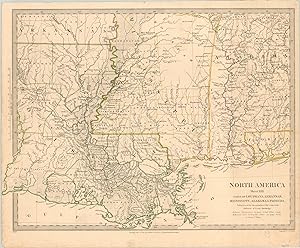 MAP OF NORTH AMERICA, SHEET XIII. PARTS OF LOUISIANA, ARKANSAS