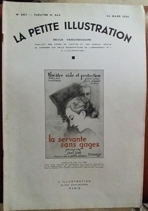 Seller image for La SERVANTE SANS GAGES Petite Illustration 1934 VENDEE for sale by CARIOU1