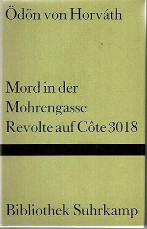 Bild des Verkufers fr Mord in der Mohrengasse; Revolte auf Cte 3018. Mit e. Nachw. von Ansgar Hillach / Bibliothek Suhrkamp ; Bd. 768, zum Verkauf von nika-books, art & crafts GbR