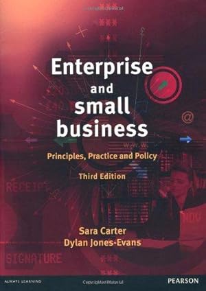 Imagen del vendedor de Enterprise and Small Business: Principles, Practice and Policy a la venta por WeBuyBooks