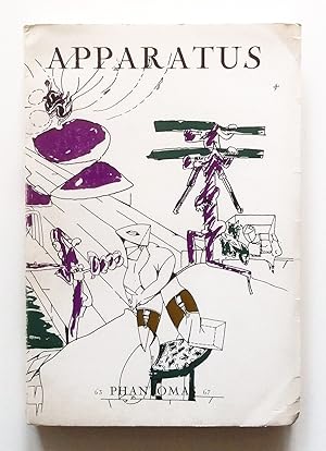 Phantomas 63-67: Apparatus 1966. Signed Freres Piqueray. Cover Matta Adami