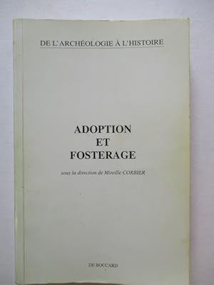 Seller image for Adoption et fosterage for sale by GREENSLEEVES BOOKS