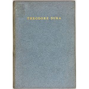 In Memoriam Theodore Duka (1825-1908). (A Lecture read before the Hungarian Academy of Sciences, ...