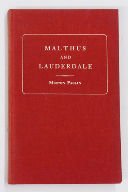 Bild des Verkufers fr Malthus and Lauderdale. The Anti-Ricardian Tradition. zum Verkauf von antiquariat peter petrej - Bibliopolium AG