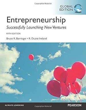 Seller image for Entrepreneurship, Global Edition for sale by WeBuyBooks