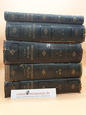 Dictionnaire de la langue française: Volume 1-4 and Supplement (5 Volumes)