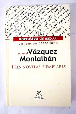 Imagen del vendedor de Tres novelas ejemplares a la venta por Alcaná Libros