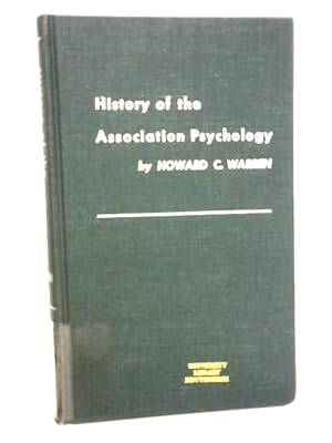 Imagen del vendedor de A History of the Association Psychology a la venta por World of Rare Books