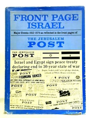 Seller image for Front Page Isreal; Major Events 1932-79 for sale by World of Rare Books