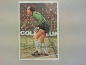 Seller image for Signiertes farbiges Bergmann-Sammelbild aus der Serie Bundesliga 1977/78. for sale by Antiquariat Matthias Drummer