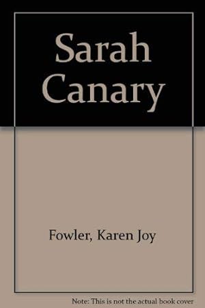 Image du vendeur pour Sarah Canary mis en vente par WeBuyBooks 2