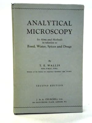 Imagen del vendedor de Analytical Microscopy a la venta por World of Rare Books
