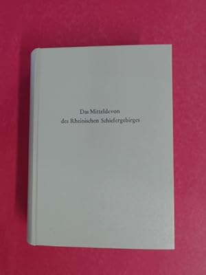 Bild des Verkufers fr Das Mitteldevon des Rheinischen Schiefergebirges. Ein Symposium. Band 9 aus der Reihe "Fortschritte in der Geologie von Rheinland und Westfalen." zum Verkauf von Wissenschaftliches Antiquariat Zorn