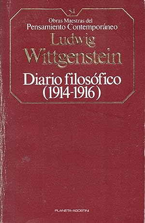 DIARIO FILOSOFICO (1914-1916)