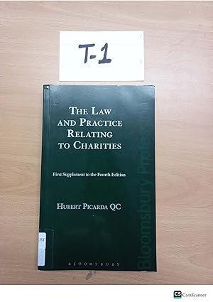 Bild des Verkufers fr The Law and Practice Relating to Charities supplement of 4th edition Hubert Picarda QC zum Verkauf von UK LAW BOOK SELLERS LTD