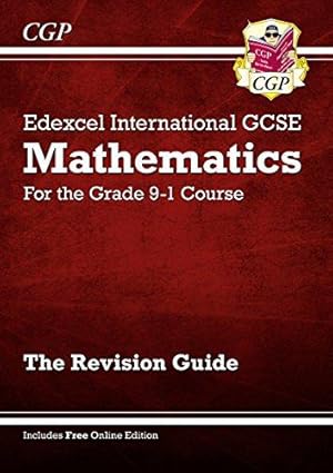 Imagen del vendedor de New Edexcel International GCSE Maths Revision Guide: Including Online Edition, Videos and Quizzes: for the 2024 and 2025 exams (CGP IGCSE Maths) a la venta por WeBuyBooks